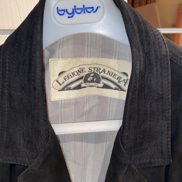 Vintage Suede Men’s Bomber Style Jacket-Sz Lg - Picture 6 of 12